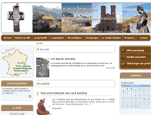 Tablet Screenshot of missionnaire-lasalette.fr